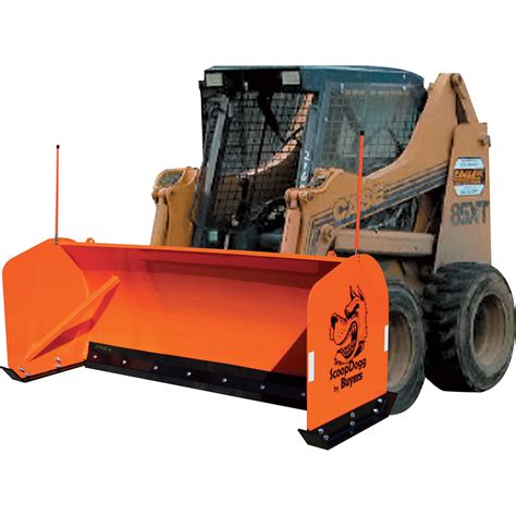 skid steer snow pusher canada|skid steer snow plow attachment.